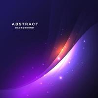 Abstract technology background with dynamic light vector