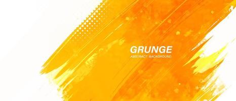 Fondo de textura grunge sucio amarillo y blanco vector