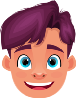 niño pequeño cara expresión clipart diseño ilustración png