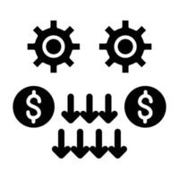 Crisis Management Icon Style vector