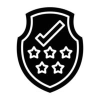Extended Warranty Icon Style vector