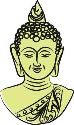 Buy Buddha Sketch Online In India  Etsy India