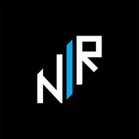 NR letter logo creative design with vector graphic