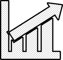 Graph chart icon sign symbol design png