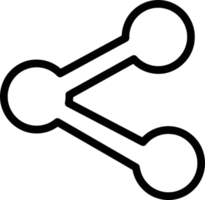soziales Netzwerk Link-Symbol Zeichen Symboldesign png