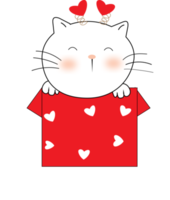 dessins animés de chats mignons png