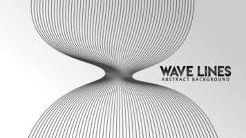 Abstract Wave Line Background Design Vector, Monochrome Explosion vector