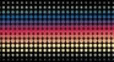 Colorful Halftone Background Design Template, Pop Art, Abstract Dots Pattern Illustration, Rainbow Gradation Wallpaper, Modern Texture Element, Bright Neon Gradient Color, EPS 10 file Vector Project