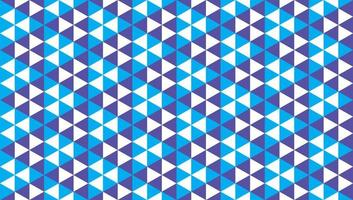 Geometric Seamless Pattern Design Template. Abstract Polygonal Triangles Ornament. Triangular Shapes Wallpaper. Light Blue, Purple, White Color Theme. vector