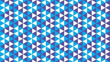 Geometric Seamless Pattern Design Template. Abstract Polygonal Triangles Ornament. Triangular Shapes Wallpaper. Light Blue, Purple, White Color Theme. vector