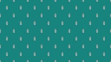 Horizontal seamless milk background vector