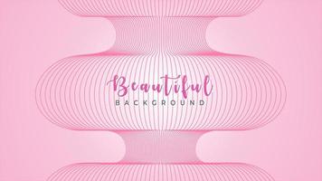 Beautiful Pinky Explosion Background, Abstract Wave Line Design Vector, Wonderful Fantasy Land vector