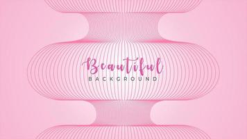 Beautiful Pinky Explosion Background, Abstract Wave Line Design Vector, Wonderful Fantasy Land vector