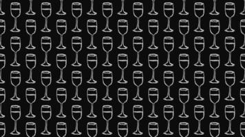 Horizontal wine background vector