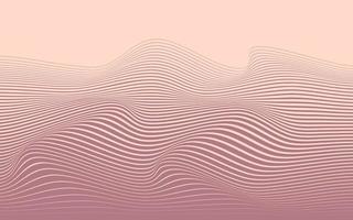 line wave style poster graphic design vector