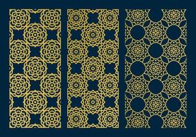 Eastern arabic pattern background template vector illustration