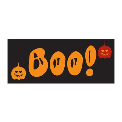 Halloween Gift Tag. Cute and scary label template