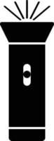 Isolated Torch Icon Vector Illustration