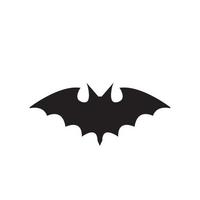 Halloween Silhouette Bat clipart background vector