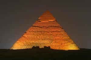Pyramid of Khafre in Cairo, Egypt photo