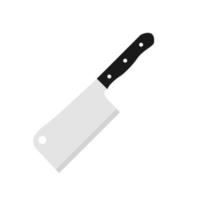 cleaver flat design vector illustration