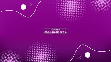 Violet Memphis Background vector