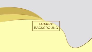 Luxury Background with golden liquid waves, easy to edit vector