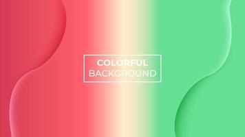 Colorful gradient Background, easy to edit vector