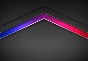 Abstract Carbon Fiber Dark Background with Colorful Line Modern, Technology, Futuristic vector