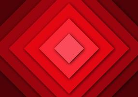 Red Background Geometric Overlap Layer Paper Cut on Dark with Space Design vector
