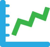 Graph chart icon sign symbol design png