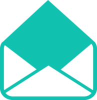 diseño de símbolo de signo de icono de correo electrónico y correo png