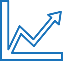 Graph chart icon sign symbol design png