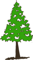 bomen met bladeren pictogram teken ontwerp png