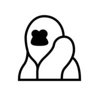 gorilas, logotipo, icono, símbolo, vector, diseño gráfico vector