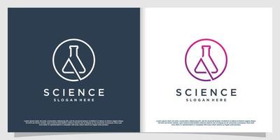 Labs logo with creative element style Premium Vector part 1