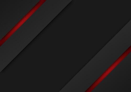 Abstract Red Arrow Dark Grey Shadow Line with Blank Space Design Modern Futuristic Background Geometric Overlap Layer Paper Cut Style vector