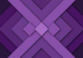 Purple Background Geometric Overlap Layer Paper Cut on Dark with Space Design vector