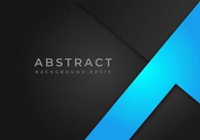 Abstract Blue Arrow Dark Grey Shadow Line with Blank Space Design Modern Futuristic Background Geometric Overlap Layer Paper Cut Style vector