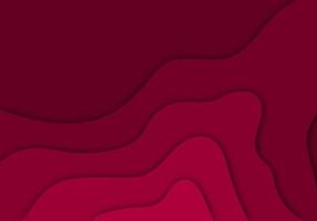 Stylish Modern 3D Paper Cut Art Template with Abstract Curve Shapes Background for Flyer, Banner, Presentation and Poster vector