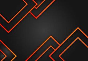 Abstract Orange Arrow Dark Grey Shadow Line with Blank Space Design Modern Futuristic Background Geometric Overlap Layer Paper Cut Style vector