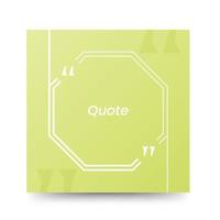 Quote frames blank templates on white background vector