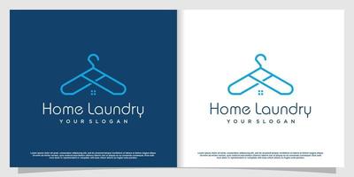 logotipo de lavandería con estilo de elemento creativo premium vector parte 5