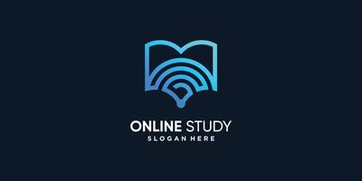 Logo for study with modern creative element concept Premium Vector part 5