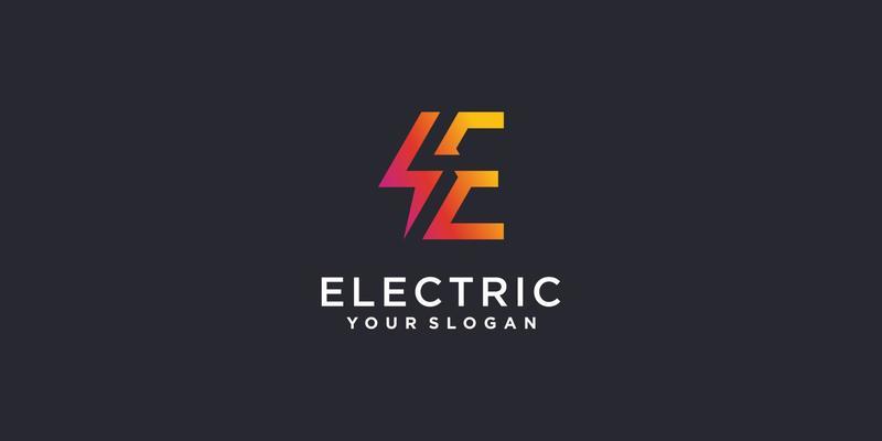 letter-e-logo-with-electric-