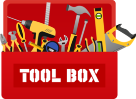 caja de herramientas de bricolaje, herramientas de mano