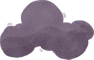 joli nuage aquarelle png