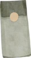 enveloppe dessinée à la main aquarelle png