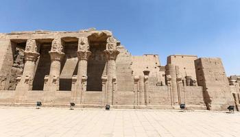 Building in Edfu Temple, Edfu, Egypt photo