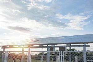 Small Solar Panel Installed In Agriculture photo